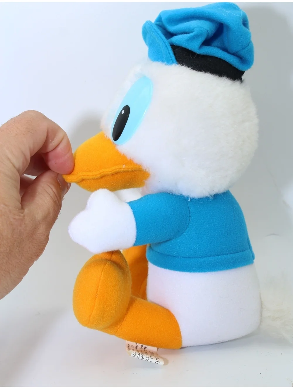 Vintage Disney Mickey's Christmas Carol Set of 3 Goofy Donald Duck Plush Doll 7